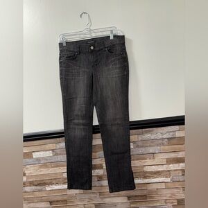 White House Black Market Dark Gray Skinny Jeans Size 4